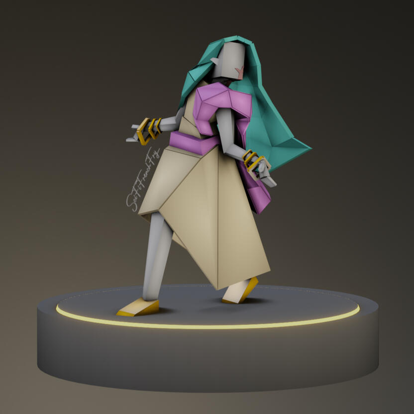 Ember from Brawlhalla (I know she isn't a D&D character, but she fits in)